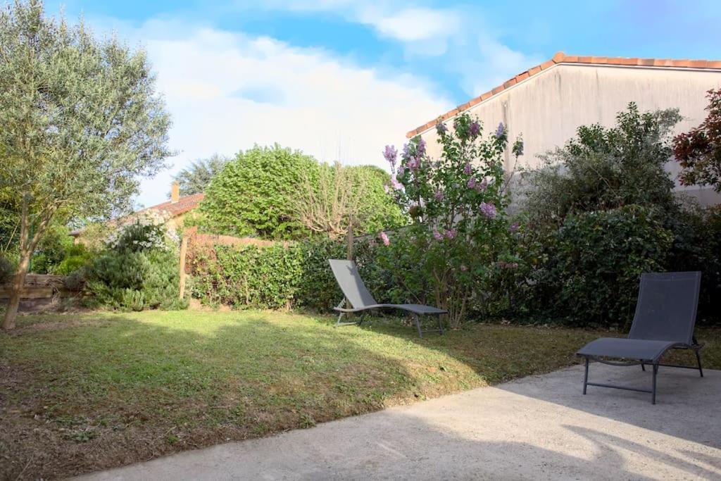 Maison Calme Avec Jardin Proche De Toulouse Exteriör bild